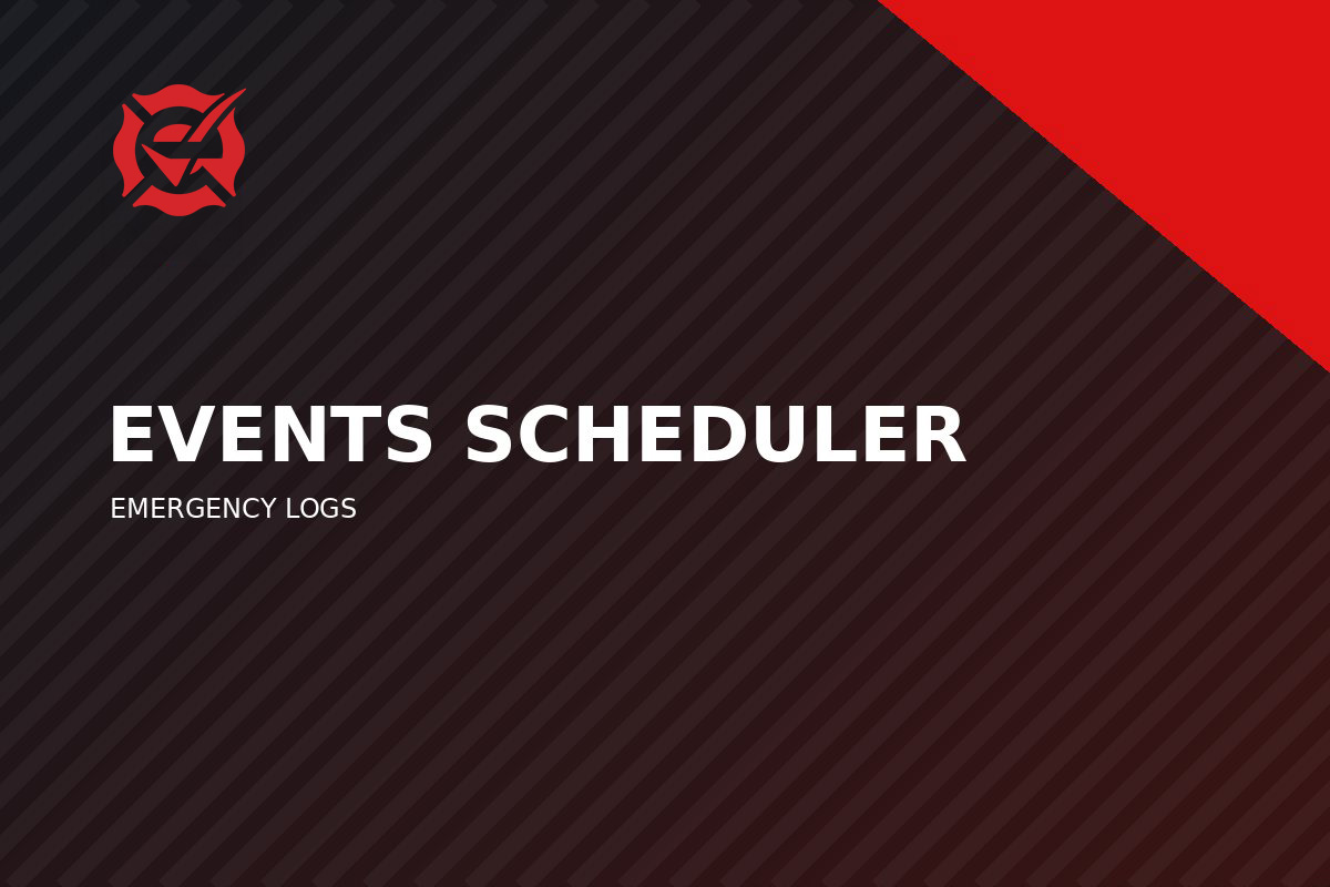 Events Scheduler